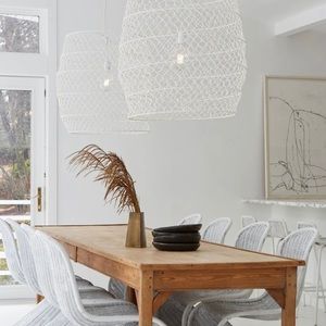 Weaved Coastal Feel Extra Large Rope Net Shade